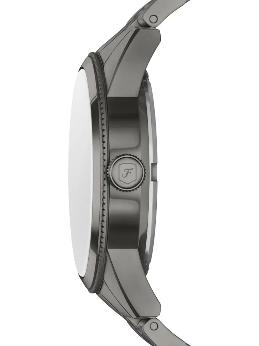 Men's Gunmetal/Black Pearson Multifunction Stainless Steel Case Wrist Watch